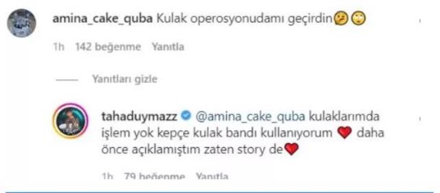 taha duymaz dan takipcisine kepce kulak yaniti